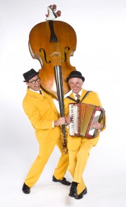 Image of Entertainment for care homes - Gram-Bros musical duo.